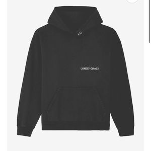 Lonely ghost daily hoodie GREY LOWEST